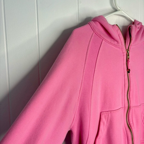 Lululemon Scuba Oversized Full Zip Size Small Dahlia Maeve Pink Outdoor Running - Picture 5 of 10